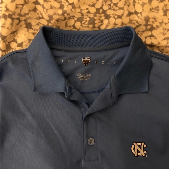Nike Other - Nike Golf Tarheels blue polo 2XL